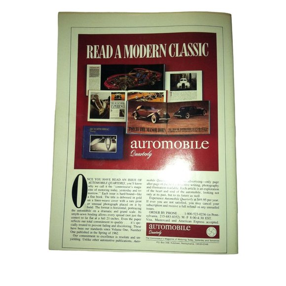 Vintage Special Interest AUTOS 1920-70 Collector Cars Magazine Book - Picture 10 of 10